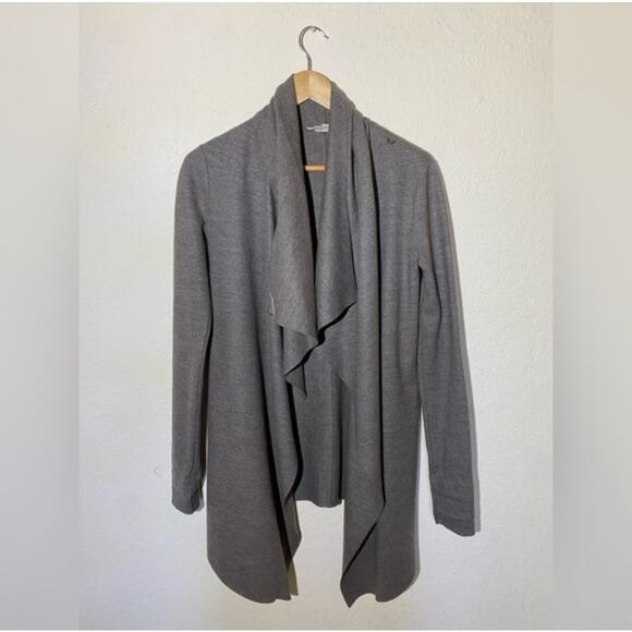 Helmut Lang Sonar‎ 100% Wool Cardigan Sweater Jacket Taupe ( S ) - Picture 1 of 7